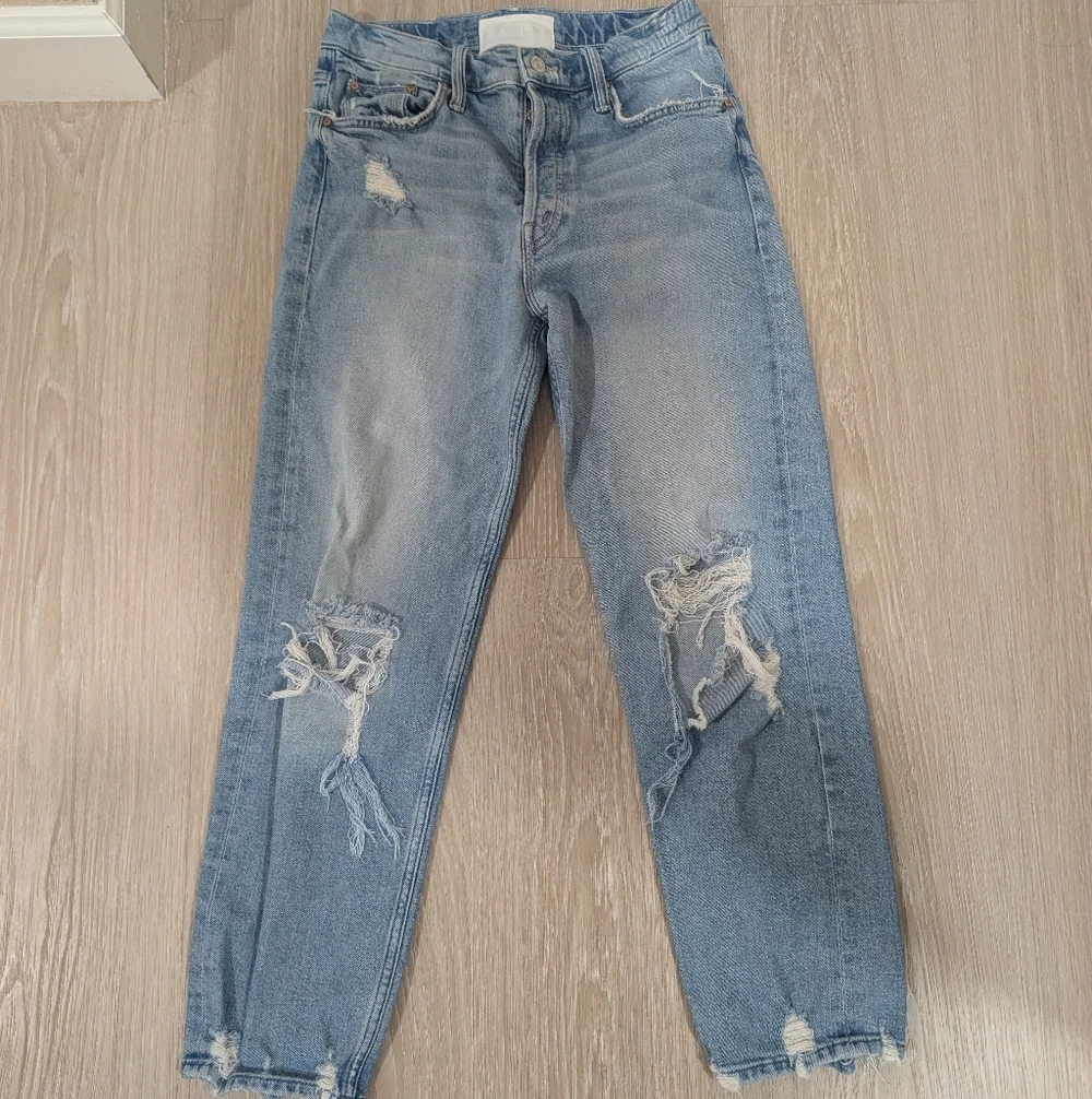 Mother The Superior Tomcat Straight Jeans In Confession